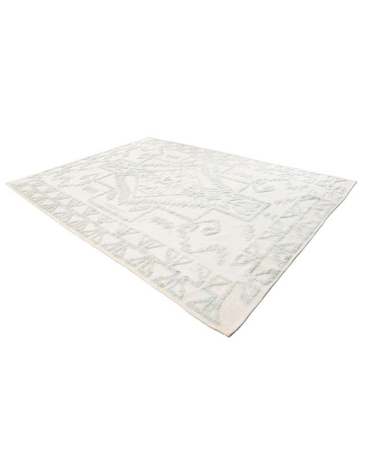 9' x 12' Hand Knotted Moroccan Wool Rug