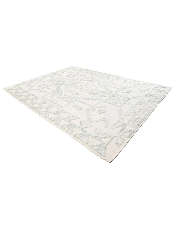 Detail image of 9' x 12' Hand Knotted Moroccan Wool Rug