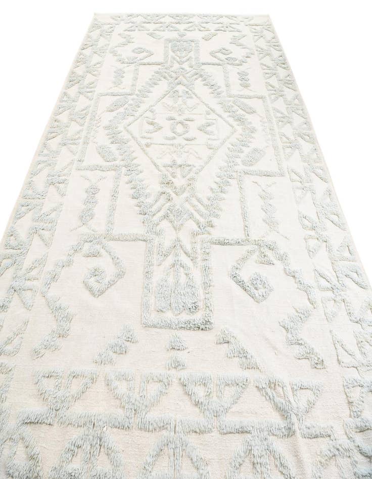 Detail image of 9' x 12'  Hand Knotted Moroccan Wool Rug