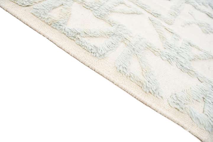 9' x 12' Hand Knotted Moroccan Wool Rug