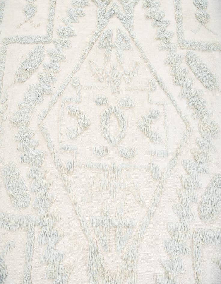 Detail image of 9' x 12'  Hand Knotted Moroccan Wool Rug