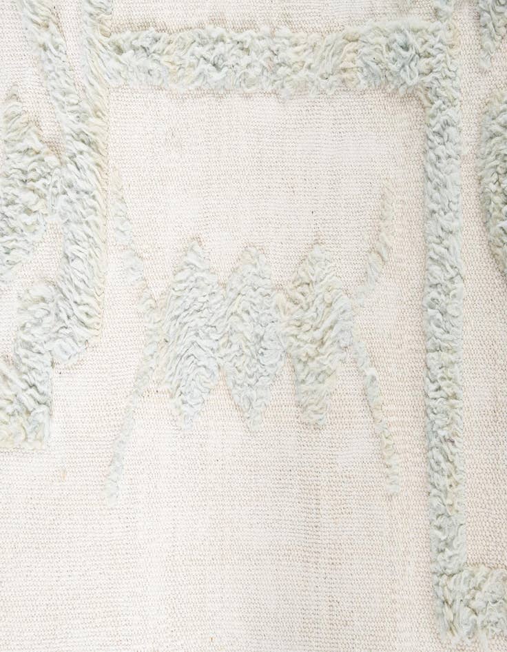 Detail image of 9' x 12'  Hand Knotted Moroccan Wool Rug