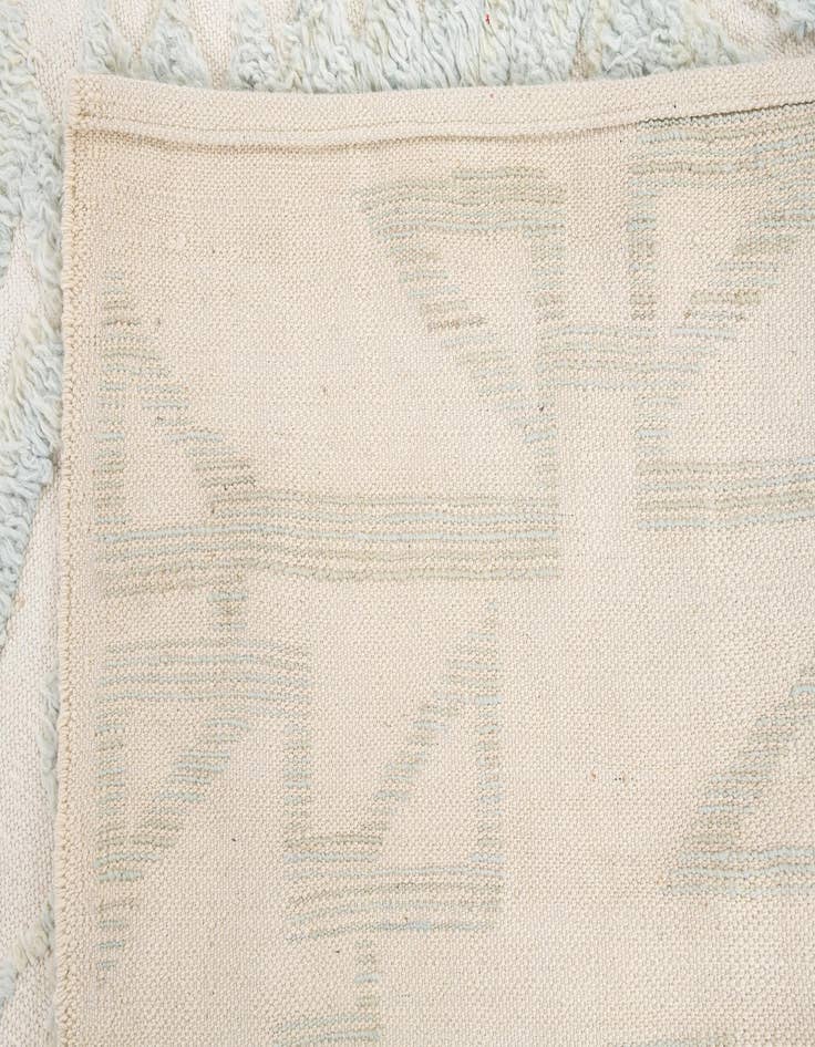 Detail image of 9' x 12'  Hand Knotted Moroccan Wool Rug