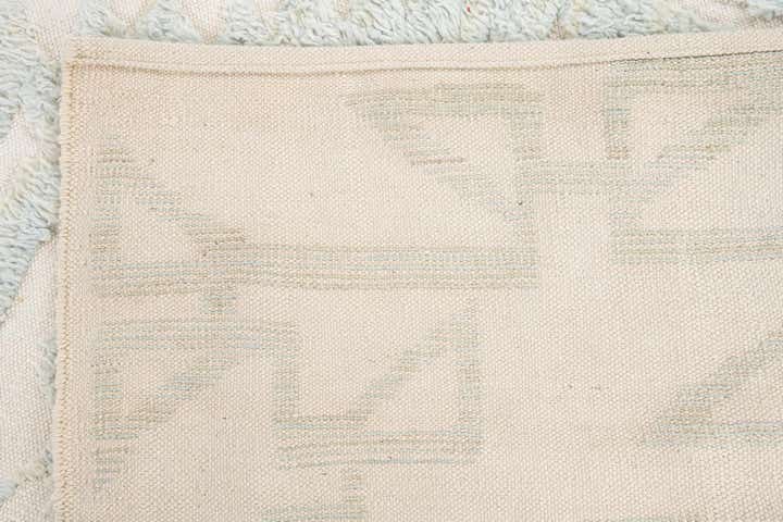 9' x 12' Hand Knotted Moroccan Wool Rug