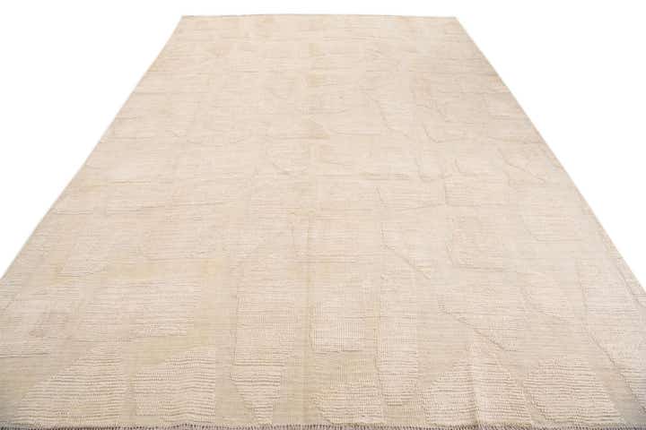8' 5 x 12' 5 Hand Knotted Moroccan Wool Rug