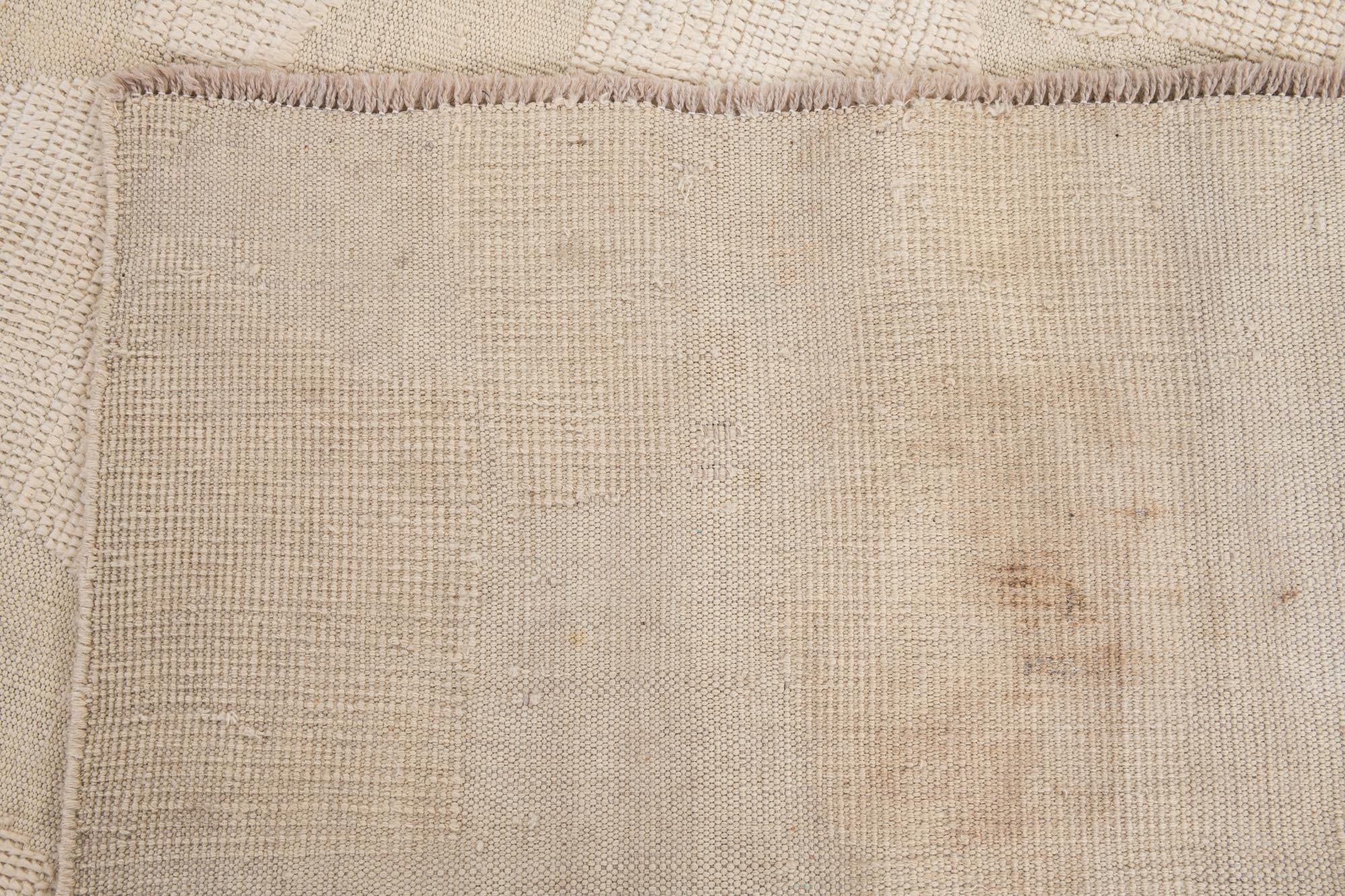 8' 5 x 12' 5 Hand Knotted Moroccan Wool Rug