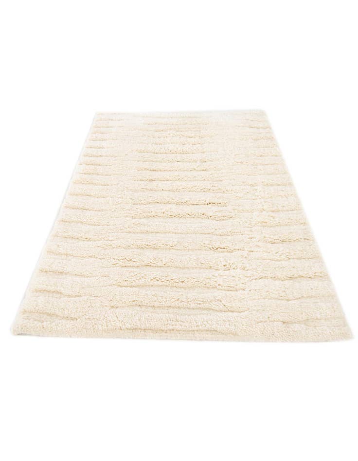 Detail image of 2' 2 x 3' 2  Hand Knotted Moroccan Wool Rug