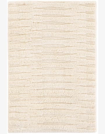2' 2 x 3' 2 Hand Knotted Moroccan Wool Rug