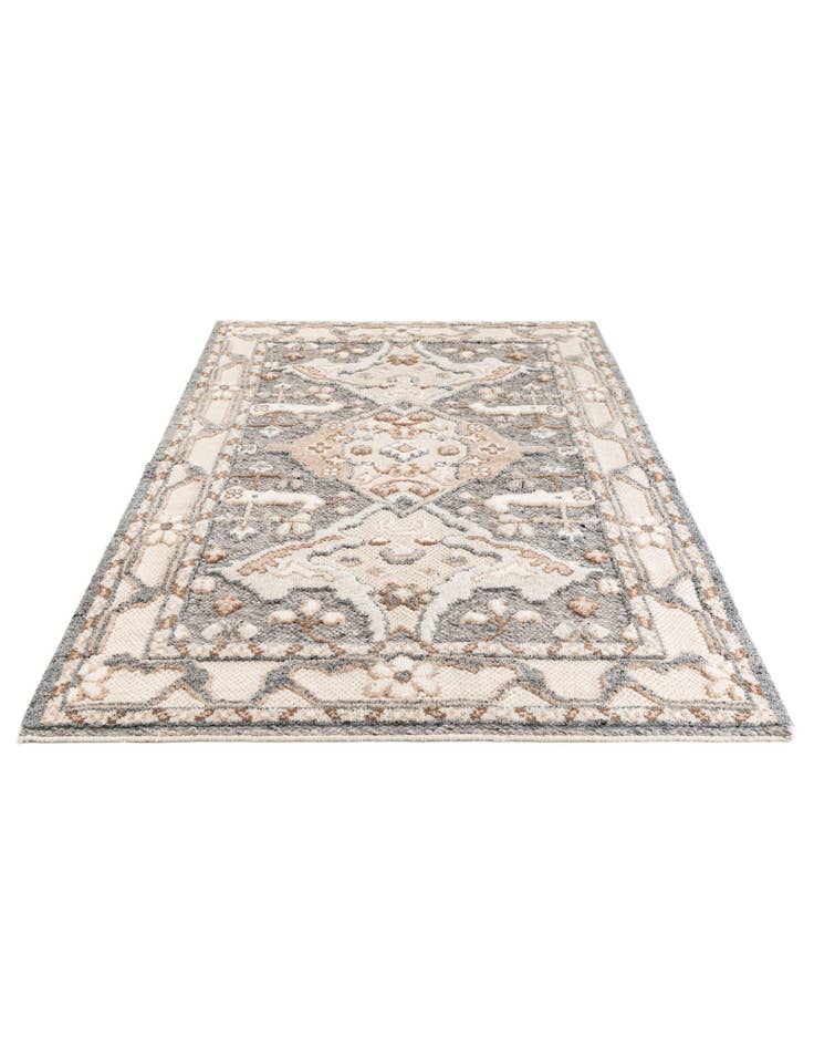 Detail image of 5' 2 x 7' 8  Hand Knotted Moroccan Wool Rug