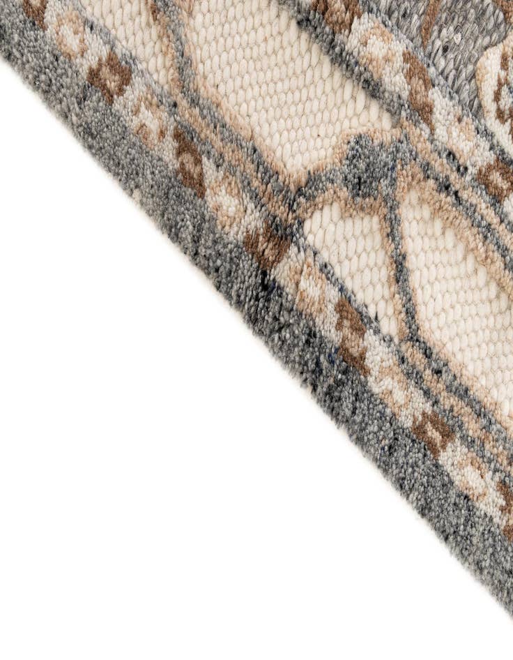 Detail image of 5' 2 x 7' 8  Hand Knotted Moroccan Wool Rug