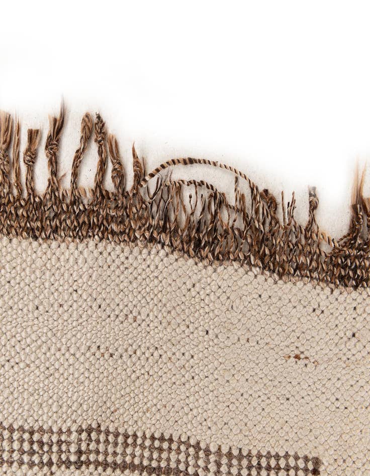 Detail image of 6' 7 x 9' 8 Hand Knotted Moroccan Oriental Wool Rug