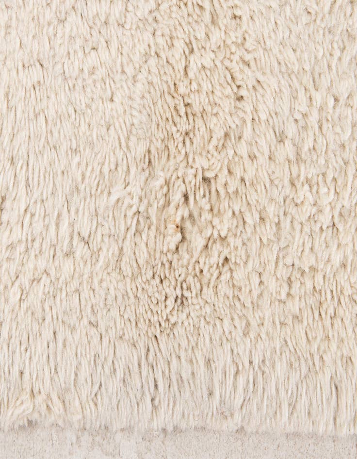 Detail image of 6' 6 x 9' 6  Hand Knotted Moroccan Wool Rug