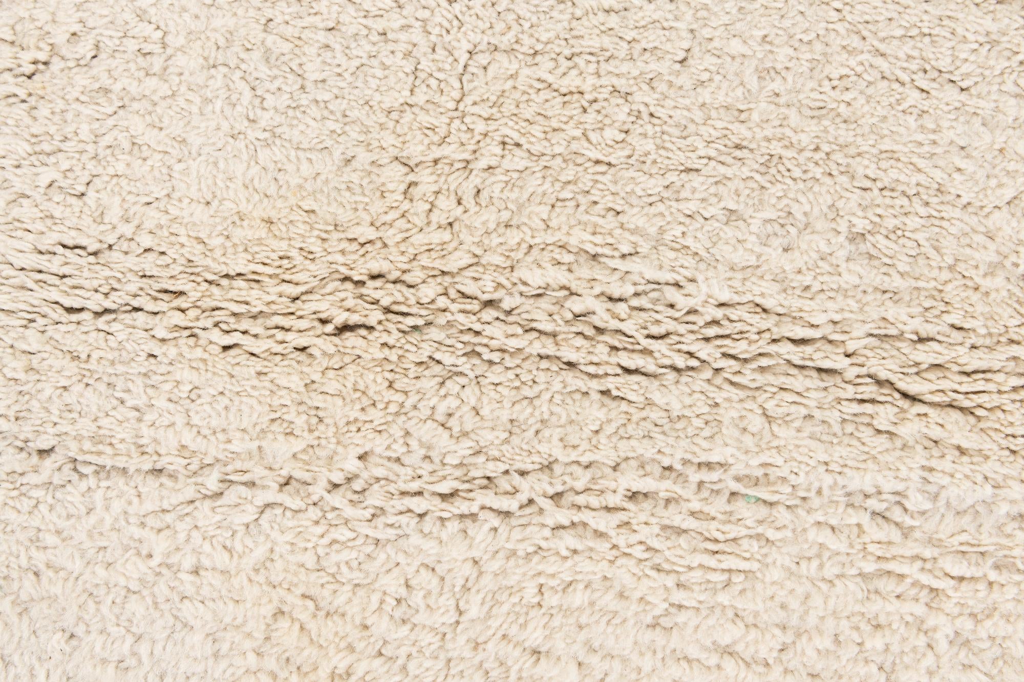 6' 6 x 9' 6 Hand Knotted Moroccan Wool Rug