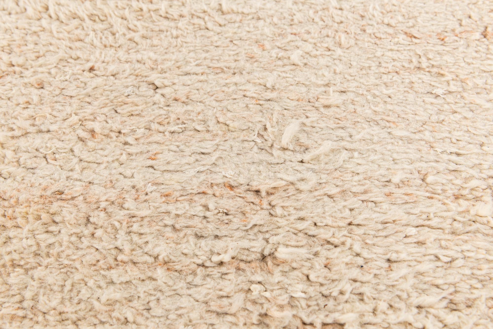 8' 5 x 9' 8 Hand Knotted Moroccan Wool Rug