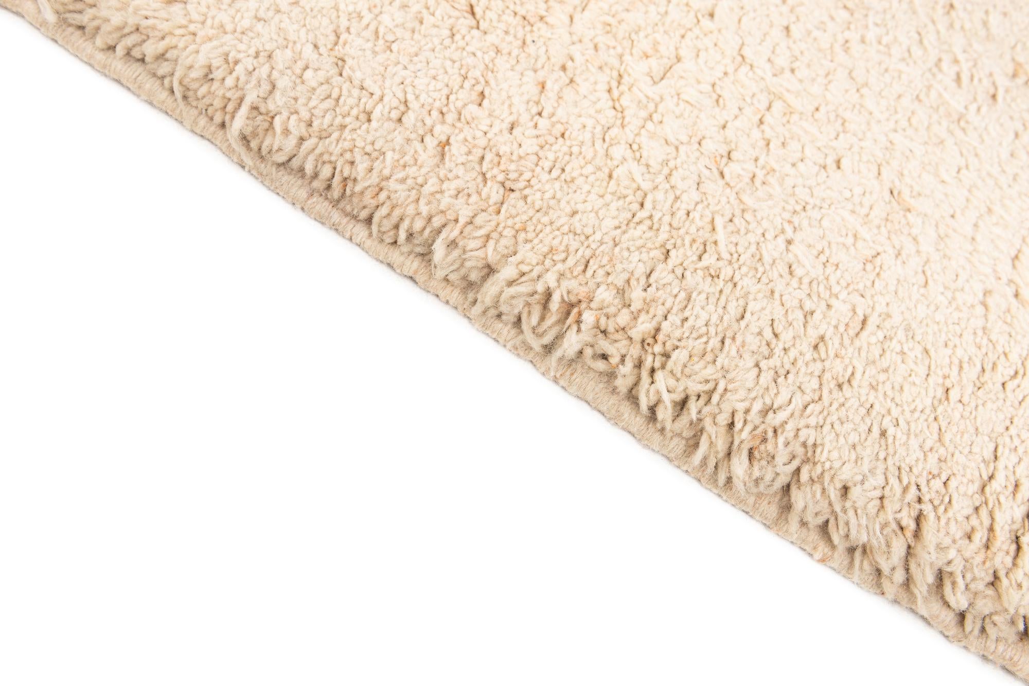 8' 5 x 9' 8 Hand Knotted Moroccan Wool Rug