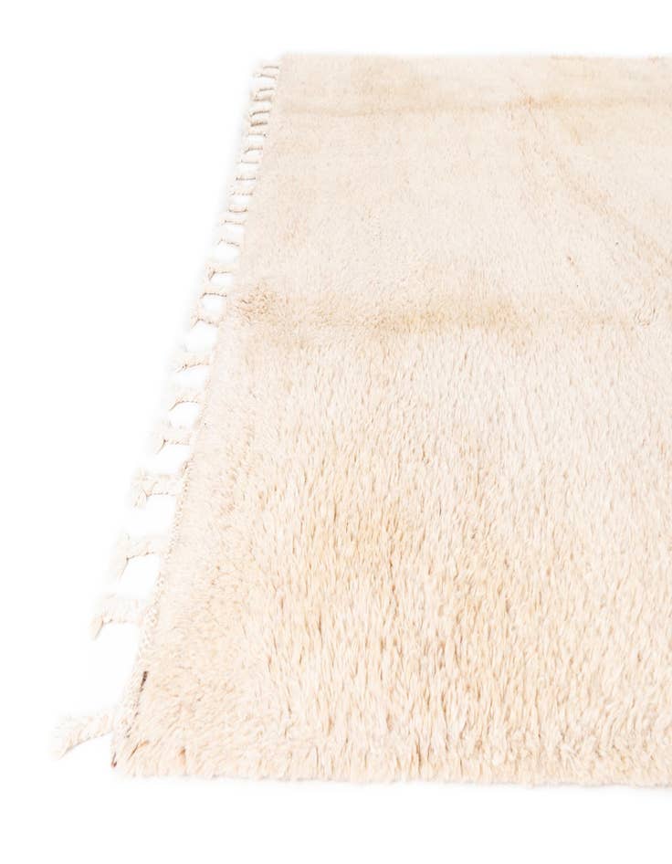 Detail image of 6' 7 x 9' 8  Hand Knotted Moroccan Wool Rug