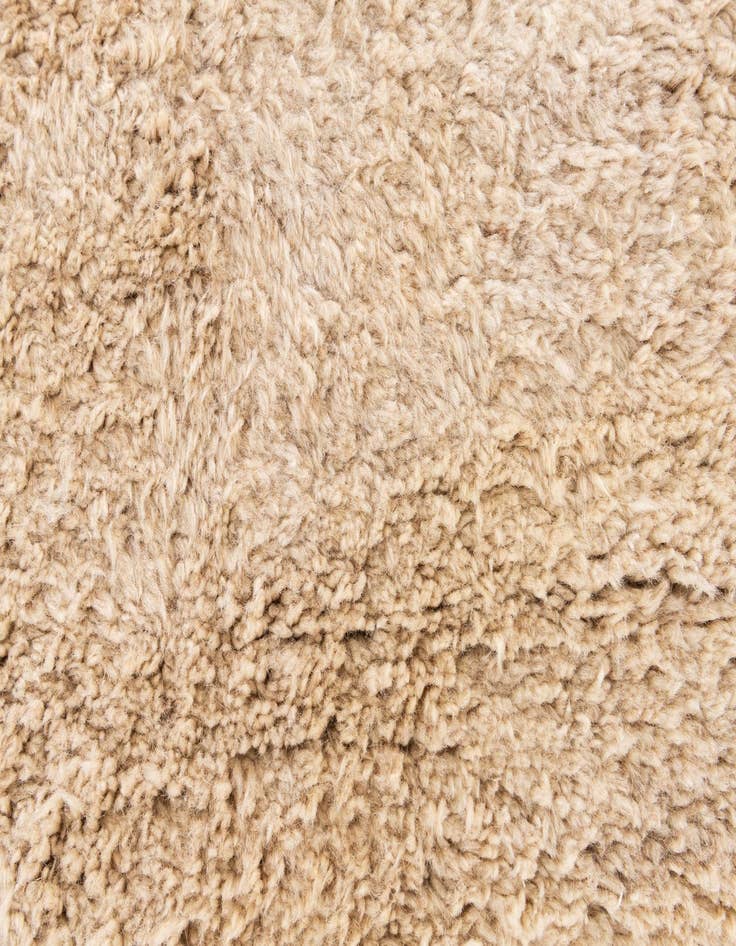 Detail image of 6' 7 x 9' 8  Hand Knotted Moroccan Wool Rug