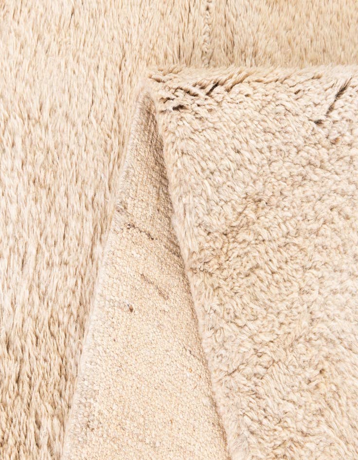 Detail image of 6' 7 x 9' 8  Hand Knotted Moroccan Wool Rug