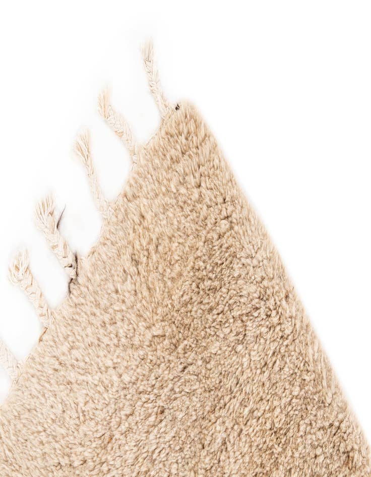 Detail image of 6' 7 x 9' 8  Hand Knotted Moroccan Wool Rug