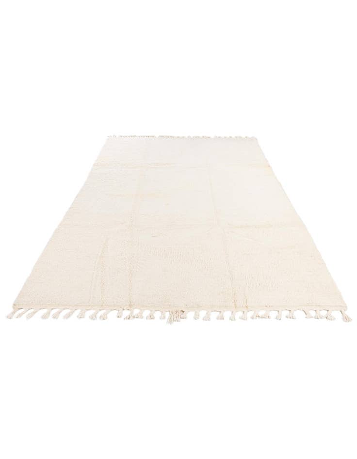 Detail image of 7' 1 x 10' 3 Hand Knotted Moroccan Wool Rug