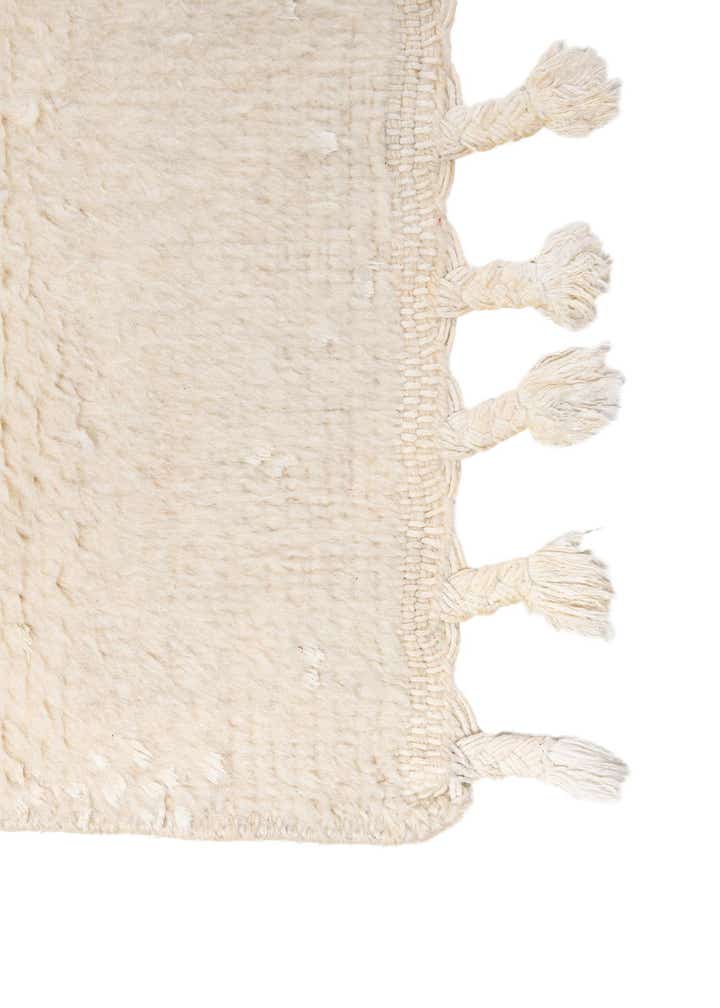 7' 1 x 10' 3 Hand Knotted Moroccan Wool Rug