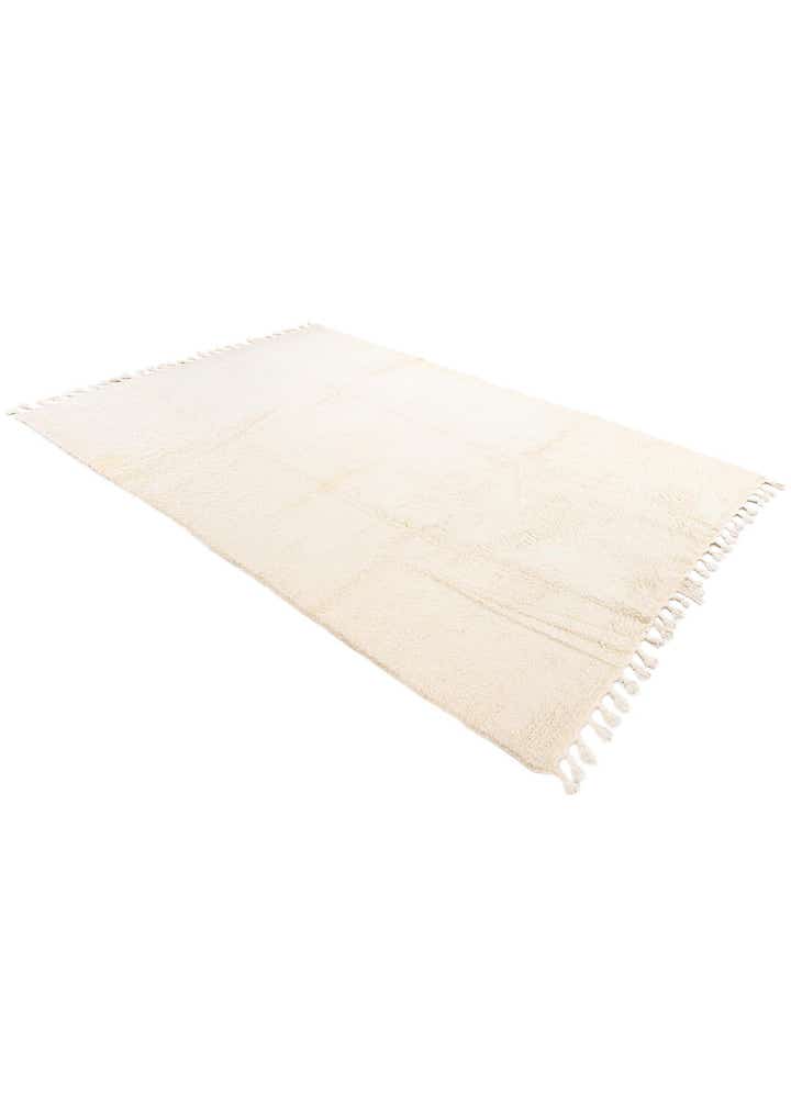 7' 1 x 10' 3 Hand Knotted Moroccan Wool Rug