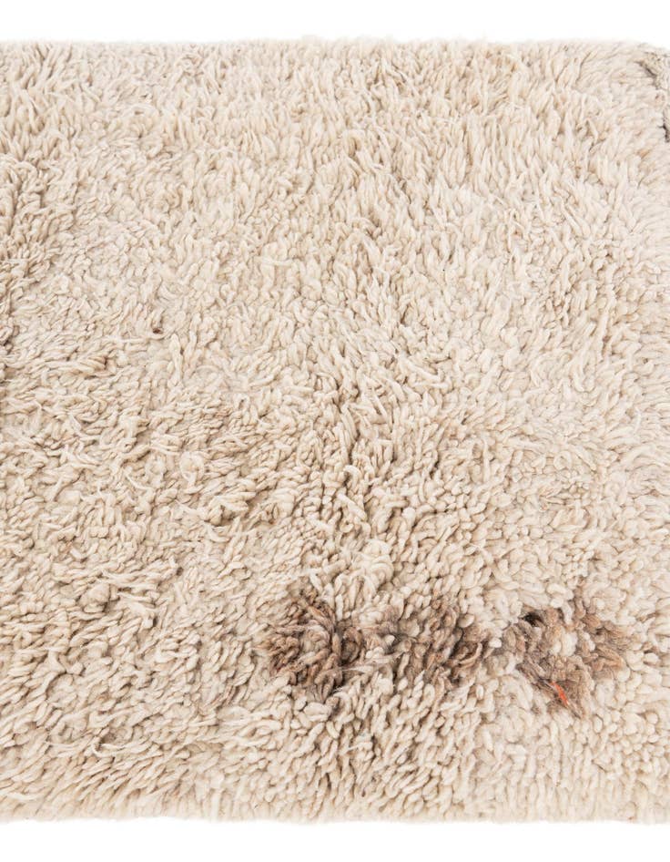 Detail image of 2' 2 x 2' 10 Hand Knotted Moroccan Wool Rug