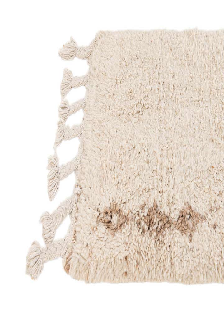 1' 11 x 3' 1 Hand Knotted Moroccan Wool Rug