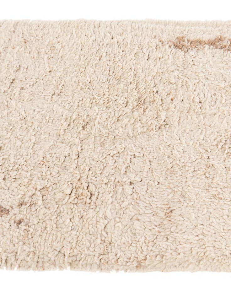 Detail image of 1' 11 x 3' 1 Hand Knotted Moroccan Wool Rug
