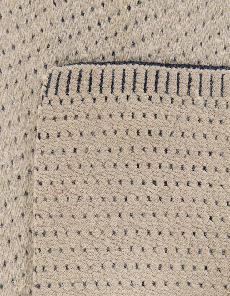 Detail image of 4' 1 x 7' 9  Hand Knotted Moroccan Wool Rug