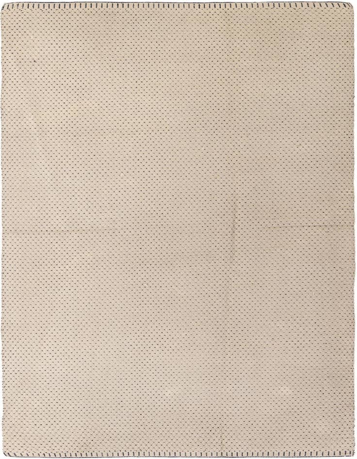 Detail image of 4' 1 x 7' 9 Hand Knotted Moroccan Wool Rug