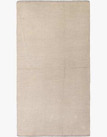 4' 1 x 7' 9 Hand Knotted Moroccan Wool Rug