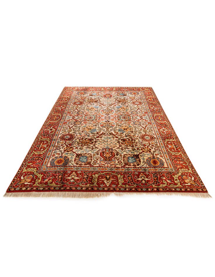 Detail image of 6' 11 x 10' 3 Hand Knotted Moroccan Wool Rug