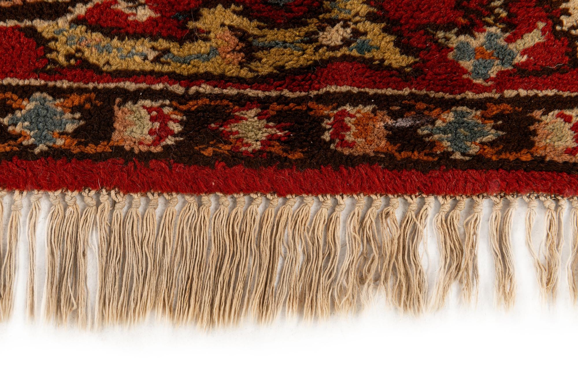6' 11 x 10' 3 Hand Knotted Moroccan Wool Rug