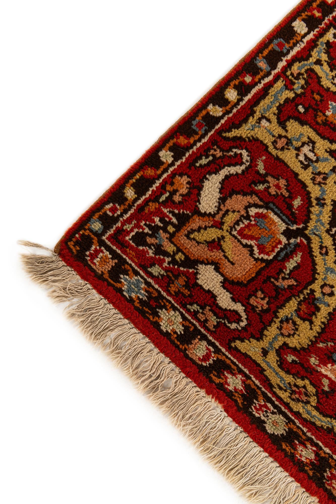 6' 11 x 10' 3 Hand Knotted Moroccan Wool Rug