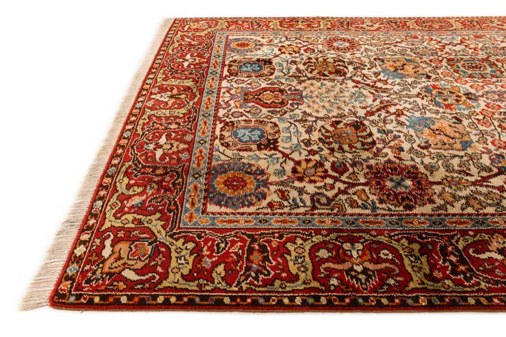 Detail image of 6' 11 x 10' 3 Hand Knotted Moroccan Wool Rug