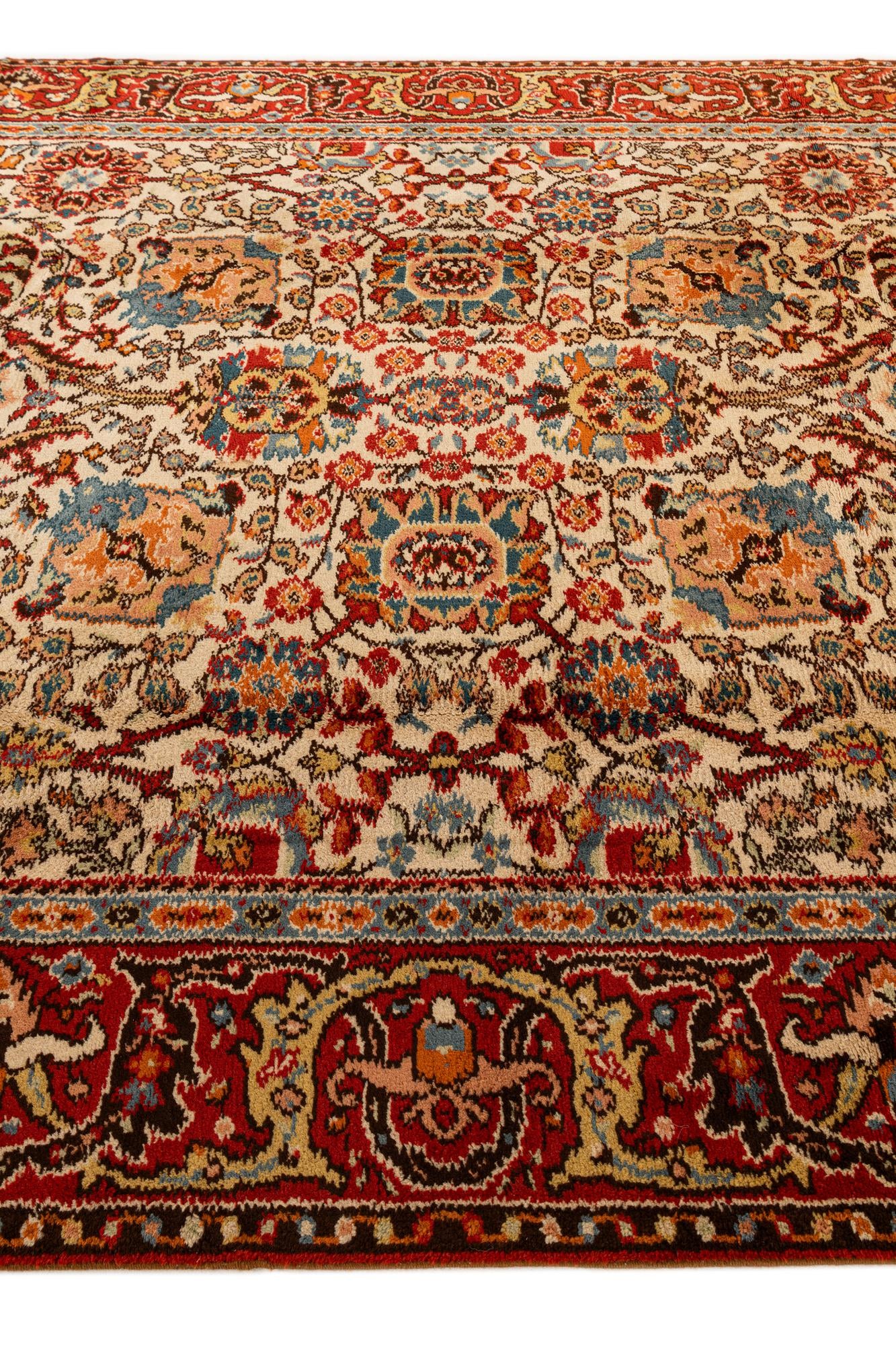 6' 11 x 10' 3 Hand Knotted Moroccan Wool Rug