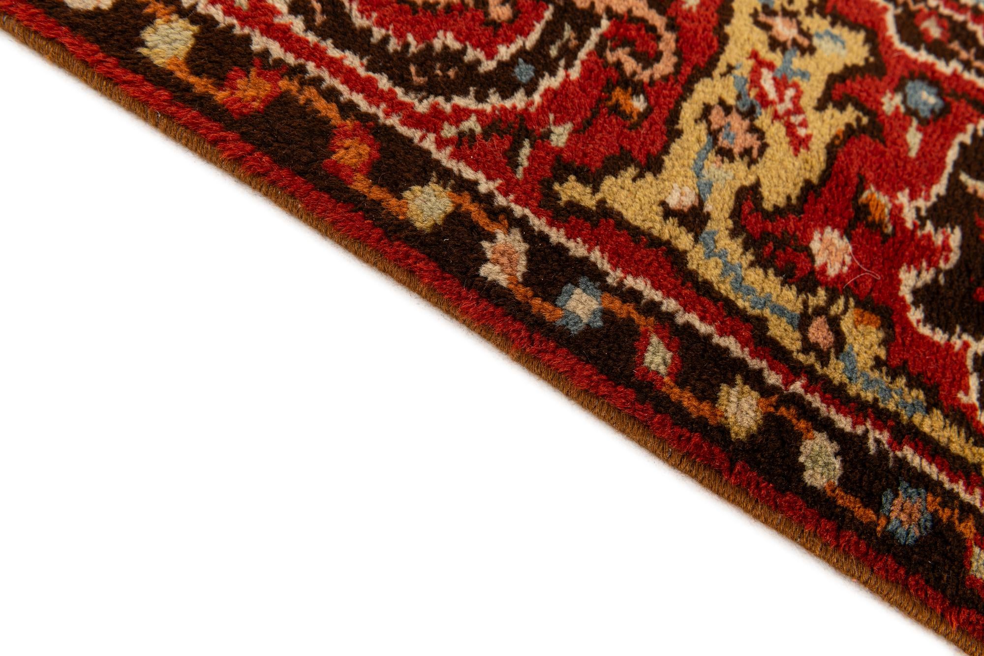 6' 11 x 10' 3 Hand Knotted Moroccan Wool Rug