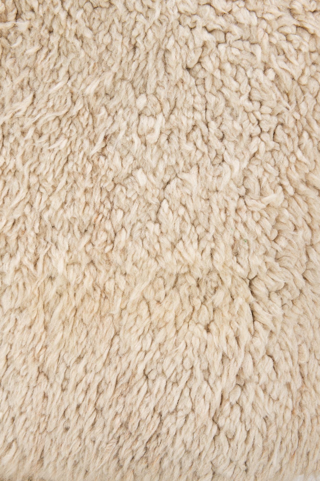 8' 1 x 11' 5 Hand Knotted Moroccan Wool Rug