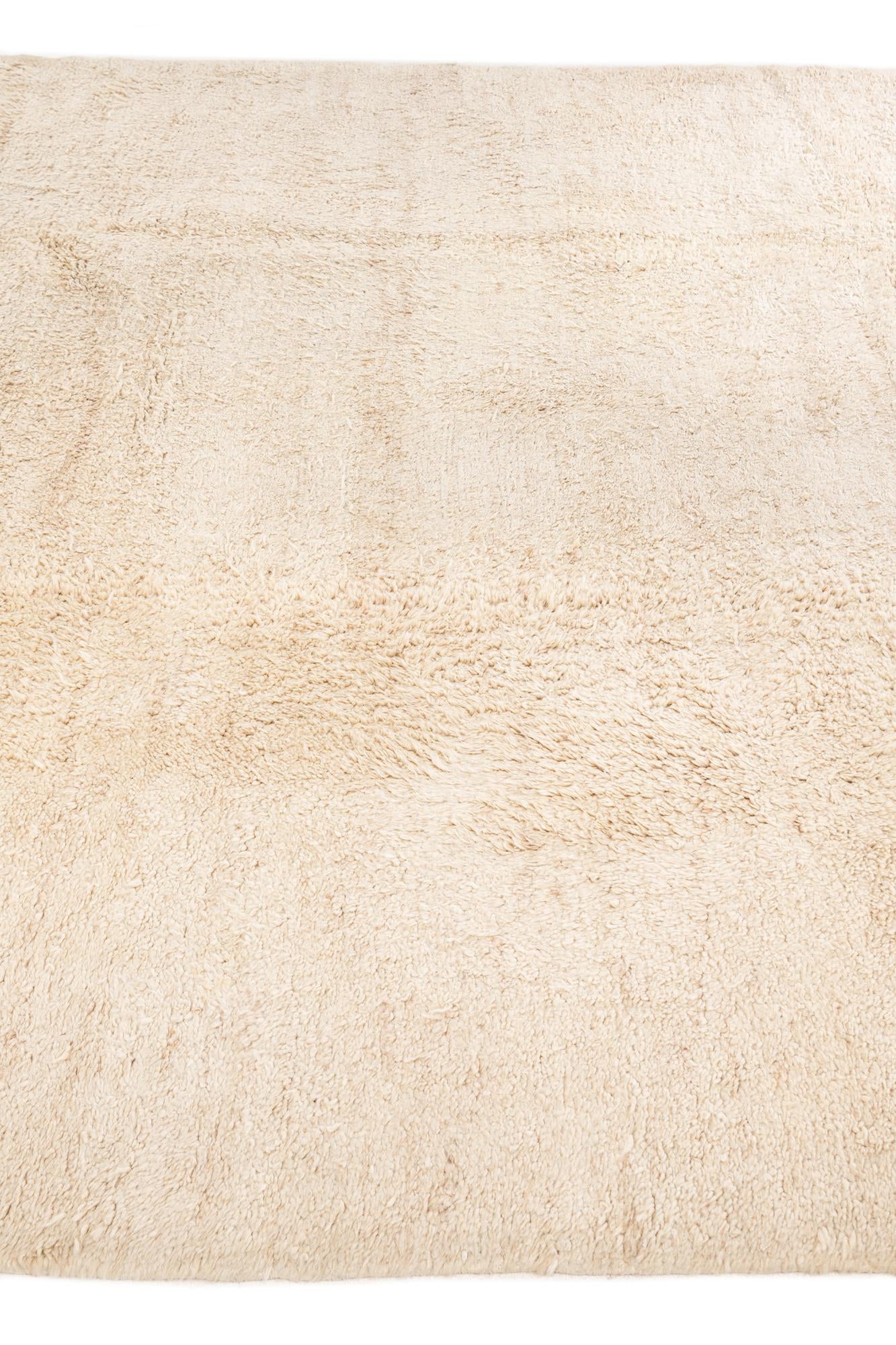 8' 1 x 11' 5 Hand Knotted Moroccan Wool Rug