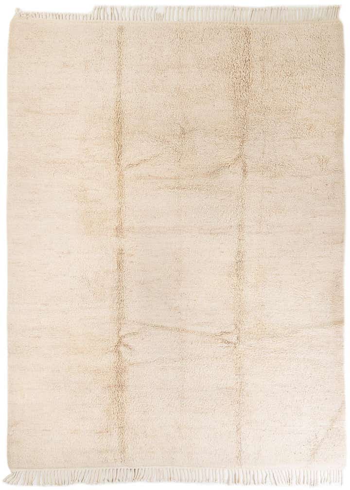 8' 1 x 11' 5 Hand Knotted Moroccan Wool Rug