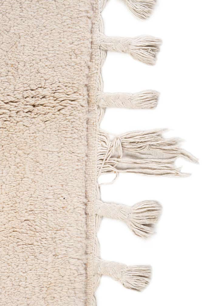7' 1 x 10' 5 Hand Knotted Moroccan Wool Rug