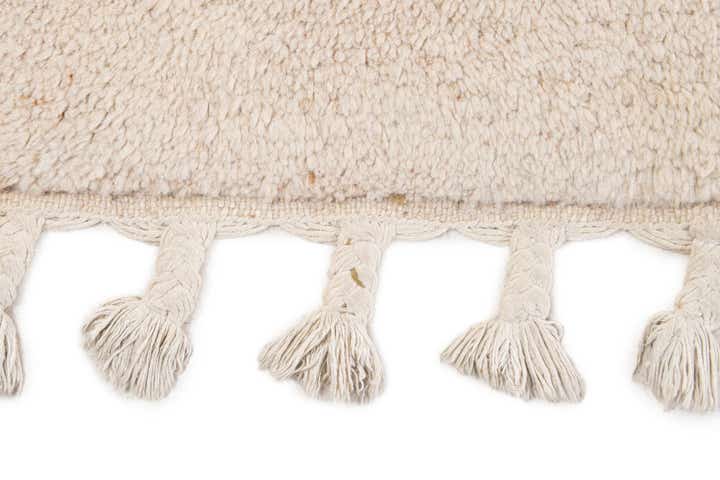 7' 1 x 10' 5 Hand Knotted Moroccan Wool Rug