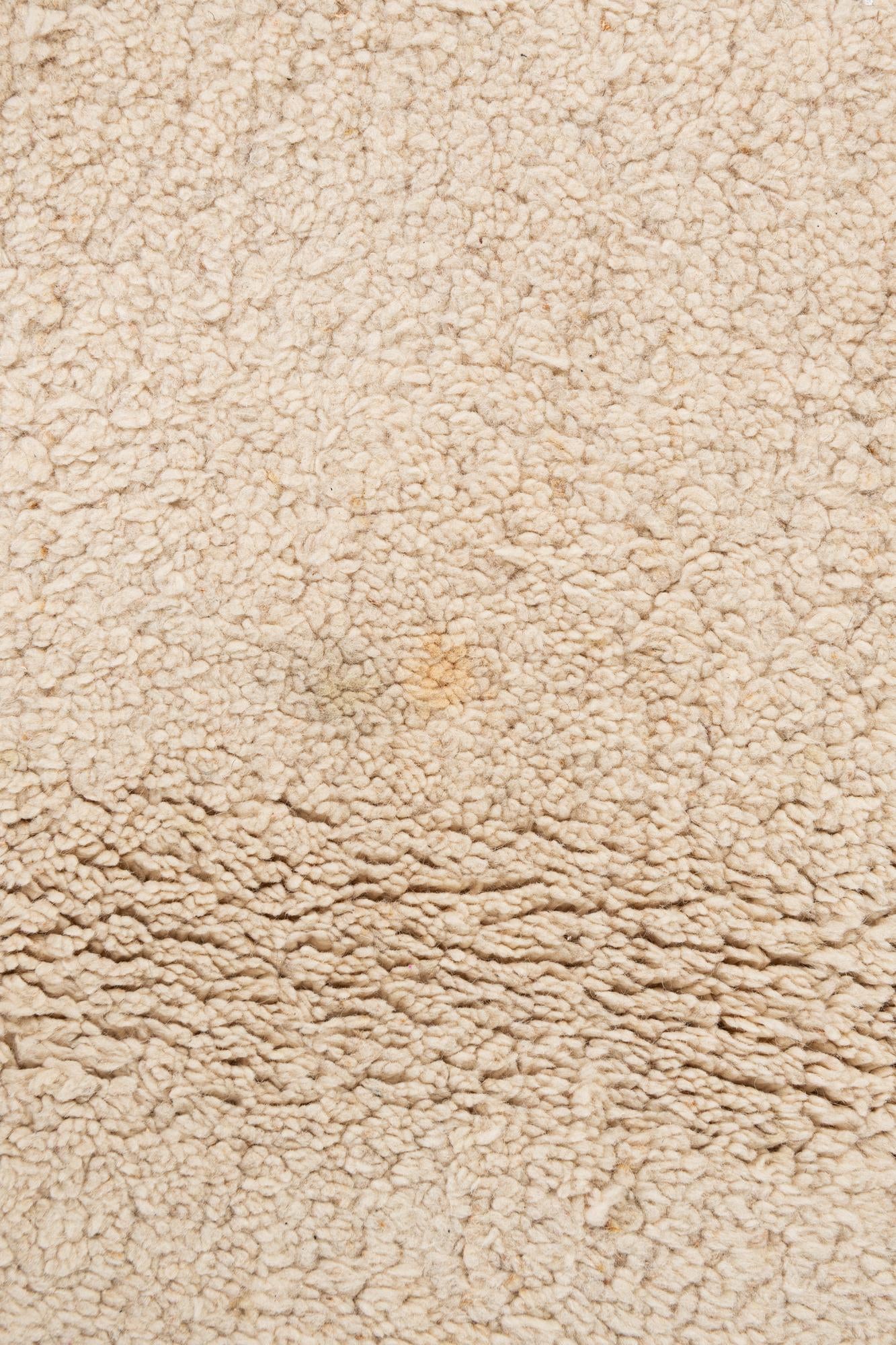 7' 1 x 10' 5 Hand Knotted Moroccan Wool Rug