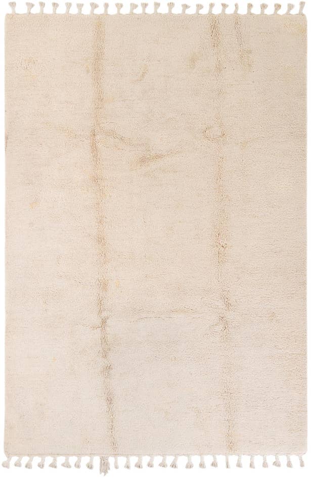 Detail image of 7' 1 x 10' 5 Hand Knotted Moroccan Wool Rug