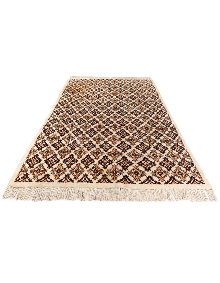 Detail image of 6' 4 x 10' Hand Knotted Moroccan Wool Rug