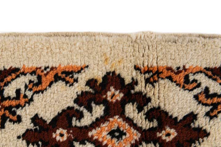 6' 4 x 10' Hand Knotted Moroccan Wool Rug