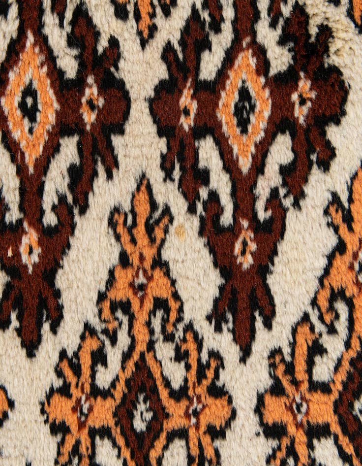 Detail image of 6' 4 x 10'  Hand Knotted Moroccan Wool Rug