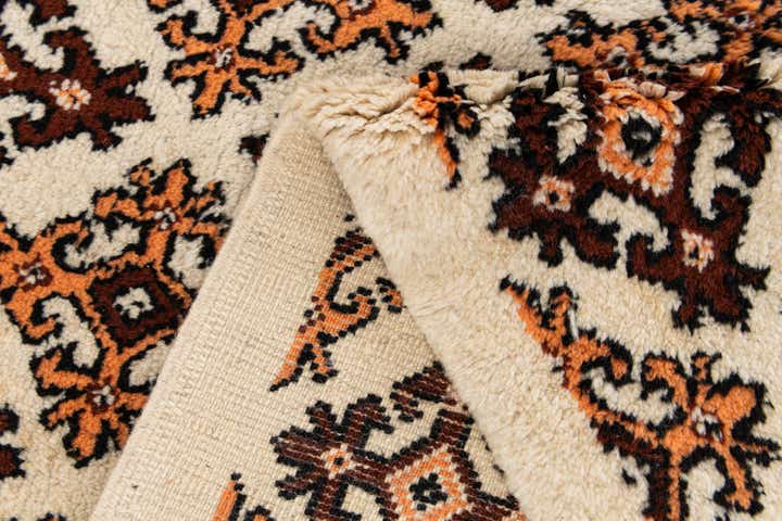 6' 4 x 10' Hand Knotted Moroccan Wool Rug