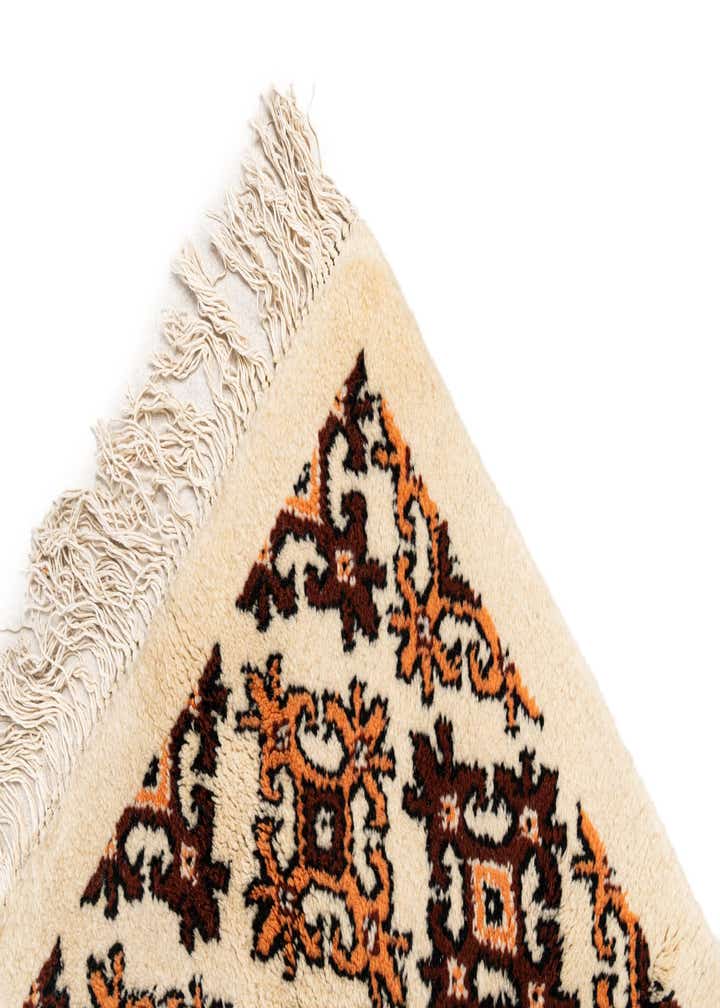 6' 4 x 10' Hand Knotted Moroccan Wool Rug